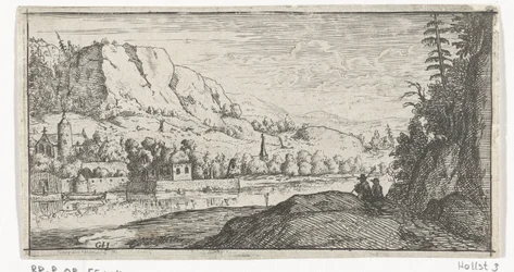 River in a Mountain Landscape