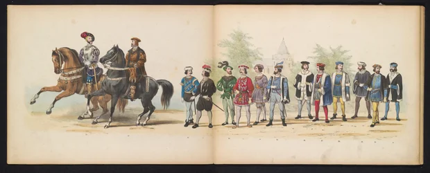 Masquerade of the Leiden Students, 1855 (plate 4)