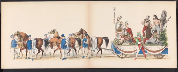 Masquerade of the Leiden Students, 1870 (plate 15)