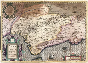Andalusia, Spain (engraving)