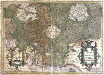 Cologne, Waldeck (Hesse), Germany (engraving)