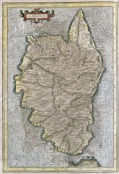 Corsica, France (engraving)