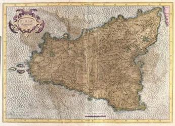 Sicily, Italy (engraving)