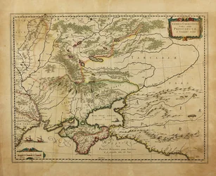 Taurica Chersonesus. Map of the Crimea