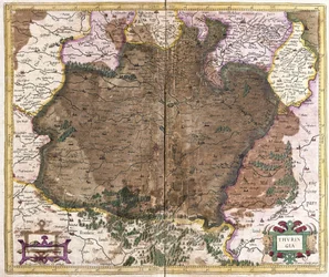 Thuringen, Germany (engraving)