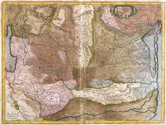 Verona, Vicenza and Padua, Italy (engraving)