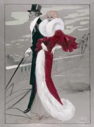 Fashion, Ball Gown around 1930 / G. Hartung