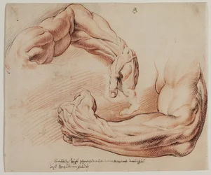 Sheet with six depictions; four landscapes and two decorations. Embroidery patterns?