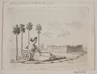Reclining Woman by the Fort