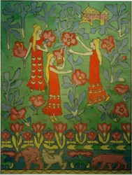 Three Princesses in the Fairy Garden