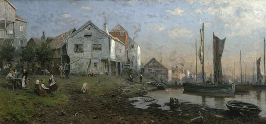 Morning in a Fishing Village