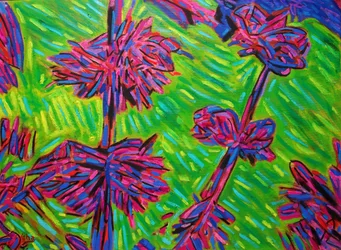 Abstract Imaginary Flowers, 2021