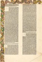 Border from an Almanac