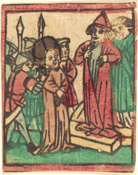 Caiaphas Tearing his Clothes