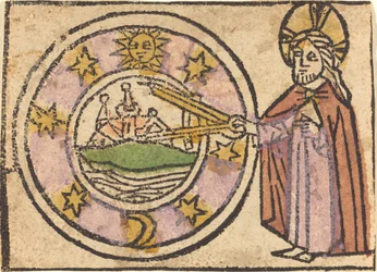 Christ Measuring the Globe