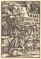 David Playing the Harp