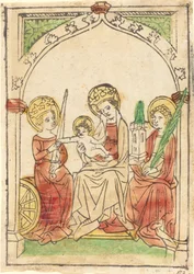 Madonna between Saints Catherine and Barbara
