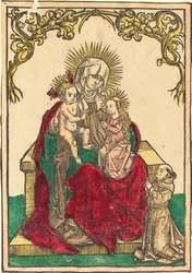 Saint Anne, The Madonna and Child, and a Franciscan Monk