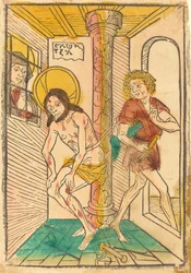 The Flagellation in the Presence of Mary