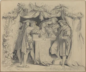 Men Throwing Dice