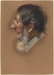 Profile of a Man with Sidewhiskers