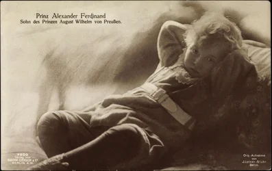 Prince Alexander Ferdinand, son of August Wilhelm