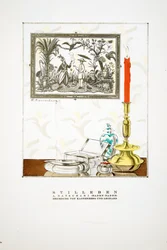 Advertisement for Batschari Cigaretten, from Styl, pub. 1922