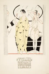 Advertisement for F.V. Grunfeld, from Styl, pub. 1922