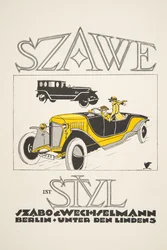 Advertisement for Szawe (Szabo & Wechselmann), from Styl, pub.1922