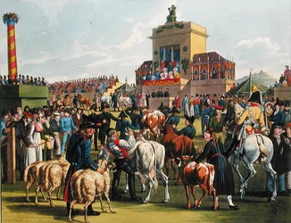 Agricultural Show in Cannstadt, Wurtemberg
