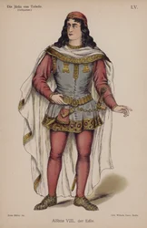 Alfonso VIII, the Noble, from Die Judin von Toledo (The Jewess of Toledo) by Franz Grillparzer