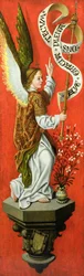 Angel Holding a Banner