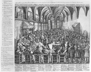 Assembly of the Most Illustrious Princes of Germany, in the Bishop