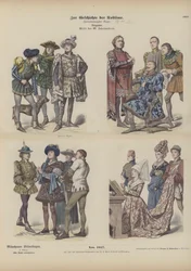 Burgundian Dress, 15th Century