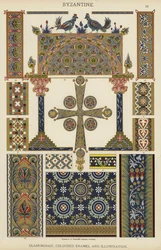 Byzantine, Glass-Mosaic, Coloured Enamel and Illumination