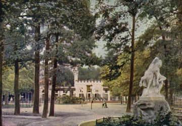 Camel house, Berlin Zoological Garden, Germany