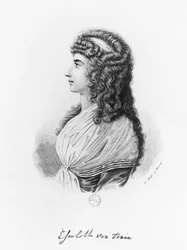 Charlotte von Stein, born von Schardt, engraved by G. Wolf