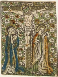 Christ on the Cross with Mary and Saint John, c.1460