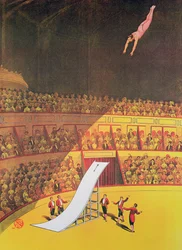 Circus high diver