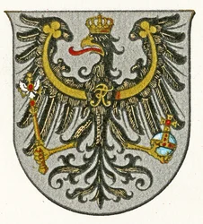 Coat of Arms of the Kingdom of Prussia and later of the Province of East Prussia, c.1898