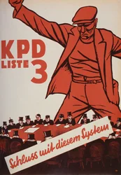 Communist Party election poster, 1932