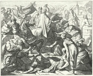 Coronation procession of the Holy Roman Emperor Conrad II