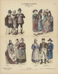 Costumes from Baden, Germany