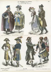 Costumes of Revolutionary France, Late 18th Century