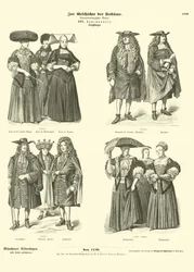 Costumes of Strasbourg, 17th Century