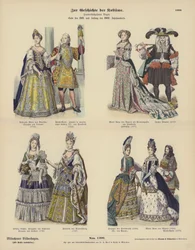 Costumes of Royalty and the Nobility, Late 17th and Early 18th Century