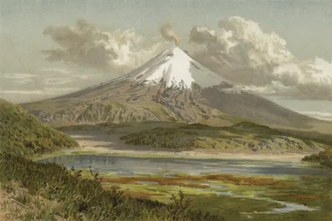 Cotopaxi, volcano in Ecuador