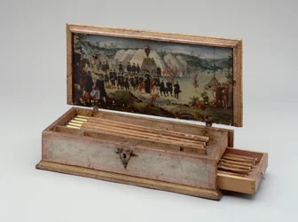 Crossbow bolts box belonging to Prince Otto von Hesse, 1615