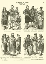 Dalmatian Costumes, Late 19th Century