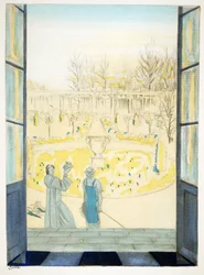 Die Ersten Blumen, from Styl, pub.1922